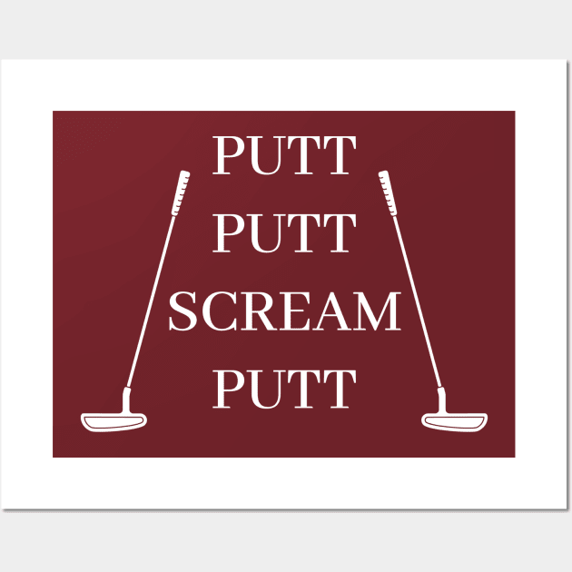 Three Putt Wall Art by Golfers Paradise